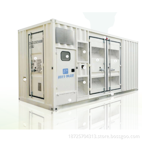 PUSH static container type diesel generator set